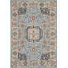 Nourison Majestic - Mst03 Light Blue Area Rug 5 ft. 6 X 8 ft. Rectangle
