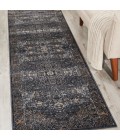 kathy ireland Home Malta Runner Area Rug MAI01-Navy