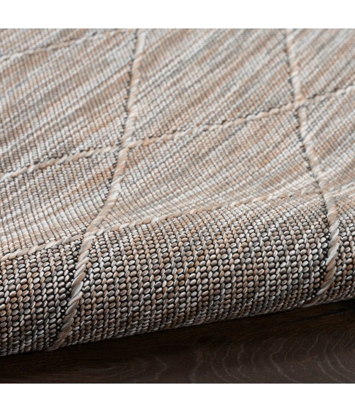 Nourison Washable Solutions Grey/Mocha WSL01 8 ft. X Round Rug