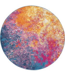 Nourison Passion - Psn10 Sunburst Area Rug 4 ft. X Round