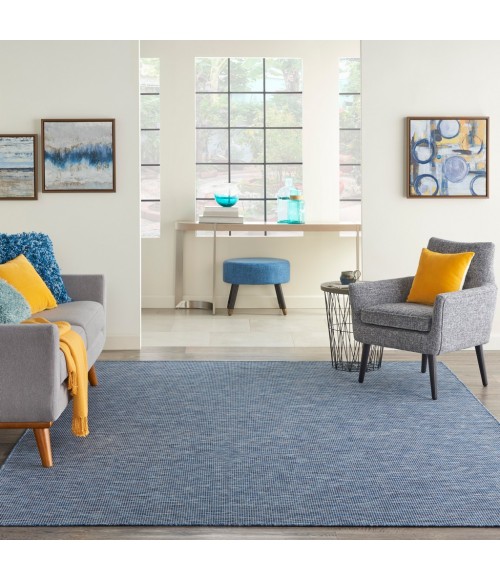 Nourison POSITANO Area Rug Nourison Positano Area Rug POS01-Navy Blue