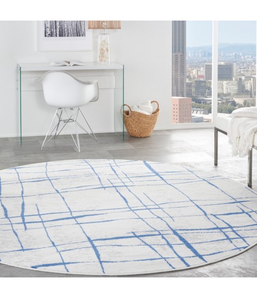 Nourison Whimsicle Area Rug WHS09-Ivory Blue