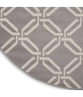 Nourison Jubilant Round Area Rug JUB17-Grey