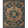 Nourison 2020 - Nr206 Teal Area Rug 9 ft. 2 X 12 ft. 5 Rectangle