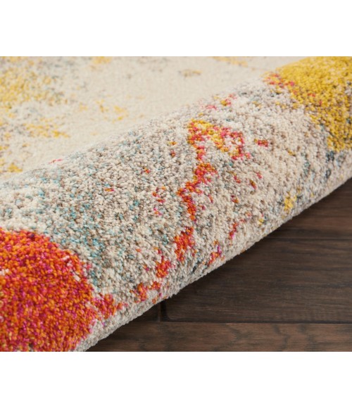 Nourison CELESTIAL Area Rug Nourison Celestial Area Rug CES12-Ivory/Multicolor