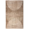 Nourison Astra Machine Washable Latte ASW03 6 ft. 7 in. X 9 ft. Rectangle Rug