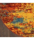 Nourison Home Nourison Essentials Flame Rug NRE06 8 ft. Round - Rugs Town Nourison Home Nourison Essentials Flame NRE06 8 ft. Round Rug