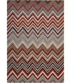 Nourison Contour - Con23 Multicolor Area Rug 3 ft. 6 X 5 ft. 6 Rectangle