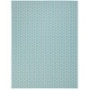 Nourison Reversible Indoor Outdoor Aqua RVB01 10 ft. X 14 ft. Rect. Rug