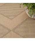 Nourison Washable Jute Natural Beige WSJ01 4 ft. X 6 ft. Rect. Rug