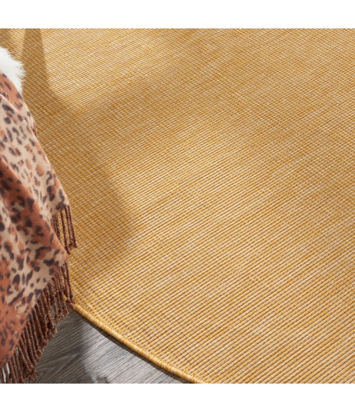 Nourison Positano Round Area Rug POS01-Yellow