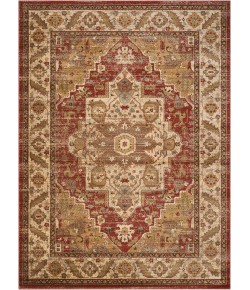 Nourison Delano - Del05 Brick Area Rug 6 ft. 7 X 9 ft. 6 Rectangle