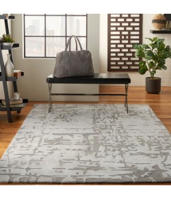 Nourison Home Symmetry SMM03 Ivory/Taupe 5 ft. 3 in. X 7 ft. 9 in. Area Rug
