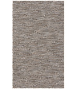 Nourison Washable Solutions Grey/Mocha WSL01 3 ft. X 5 ft. Rect. Rug