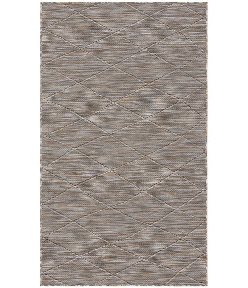 Nourison Washable Solutions Grey/Mocha WSL01 3 ft. X 5 ft. Rect. Rug