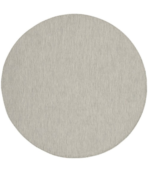 Nourison Positano Round Area Rug POS01-Lt Grey