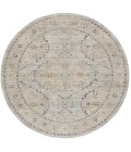 Nourison Lynx Light Blue LNX07 8 ft. X Round Rug