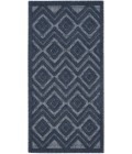 Nourison Versatile Area Rug NRV01 Navy Blue