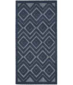 Nourison Versatile - Nrv01 Navy Blue Area Rug 2 ft. X 4 ft. Rectangle