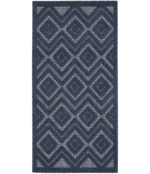 Nourison Versatile Area Rug NRV01 Navy Blue