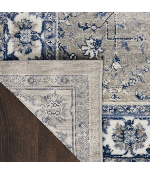 Nourison CYRUS Area Rug Nourison Cyrus Area Rug CYR02-Ivory/Navy