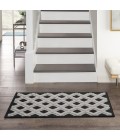 Nourison Aloha Area Rug ALH26-Black White