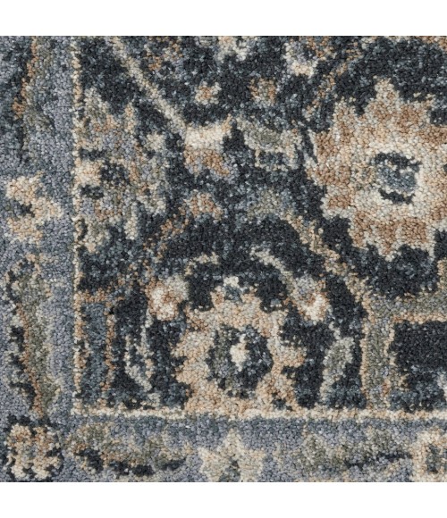 Nourison MOROCCAN CELEBRATION Area Rug kathy ireland Home Moroccan Celebration Runner Area Rug KI385-Navy