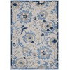 Nourison Aloha - Alh17 Blue Grey Area Rug 6 ft. X 9 ft. Rectangle