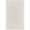 Nourison Versatile Ivory/White NRV01 2 ft. X 4 ft. Rectangle Rug
