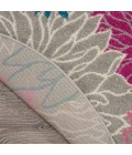 Nourison Passion Round Area Rug PSN17-Grey