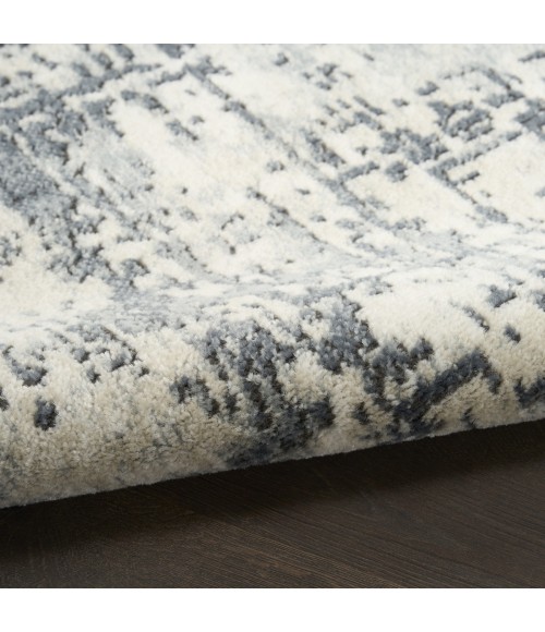 Nourison Concerto Ivory Grey CNC17 7 ft. 10 in. X 9 ft. 10 in. Rect. Rug
