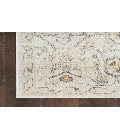Nourison Oushak Home Grey OUS01 4 ft. 1 in. X 5 ft. 11 in. Rectangle Rug