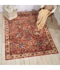 Nourison RESEDA Area Rug Nourison Reseda Area Rug RES02-Brick
