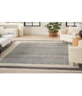 Nourison Serenity Home Grey Ivory Rug SRH07 9 ft. X 12 ft. Rectangle - Rugs Town Nourison Serenity Home Grey Ivory SRH07 9 ft. X 12 ft. Rectangle Rug