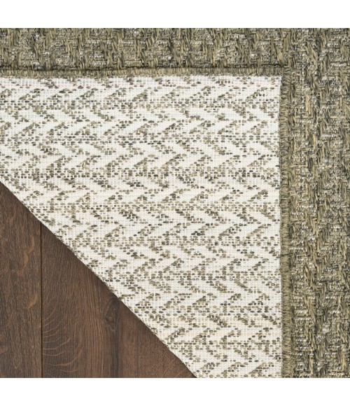 Nourison Tulum Olive TLM02 4 ft. X 6 ft. Rect. Rug