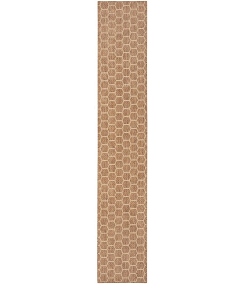 Nourison Reversible Indoor Outdoor Natural RVB01 2 ft. 2 in. X 10 ft. Rect. Rug