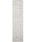 Nourison Astra Machine Washable Grey ASW12 2 ft. 2 in. X 8 ft. Rect. Rug