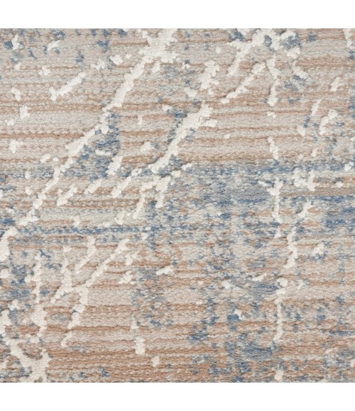 Nourison Splendid Beige Blue SLD02 5 ft. 3 in. X 7 ft. 3 in. Rect. Rug