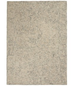 Nourison Vail Beige Grey VAI05 5 ft. 3 in. X 7 ft. 3 in. Rect. Rug