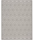 Nourison Versatile Area Rug NRV01 Silver Grey