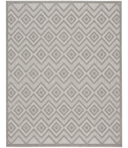 Nourison Versatile Area Rug NRV01 Silver Grey