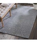 Nourison Opaline Area Rug OPA14-Charcoal/Silver