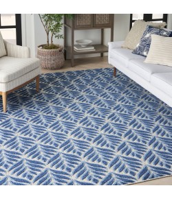 Nourison Aloha - Alh35 Blue Area Rug 5 ft. 3 in. X 7 ft. 5 in. Rectangle