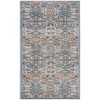 Nourison Allur Light Blue ALR03 2 ft. 3 in. X 7 ft. 6 in. Rectangle Rug