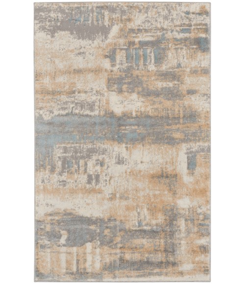 Calvin Klein Enchanting Area Rug ECH02 Ivory/Seaglass