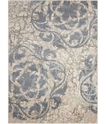 Nourison MAXELL Area Rug Nourison Maxell Area Rug MAE10-Ivory/Blue