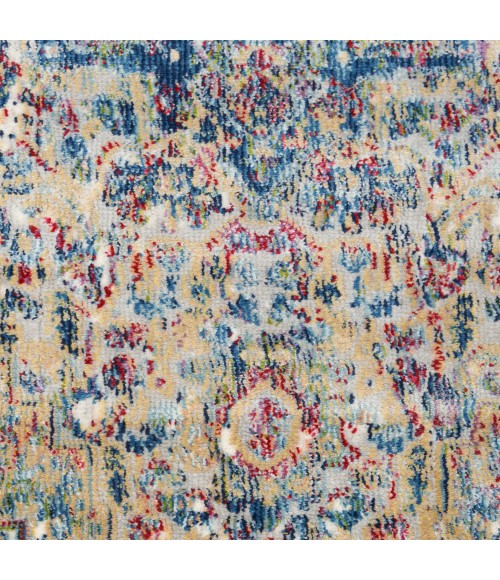 Nourison Ankara Global Area Rug Nourison Ankara Global Area Rug ANR15 Grey Navy