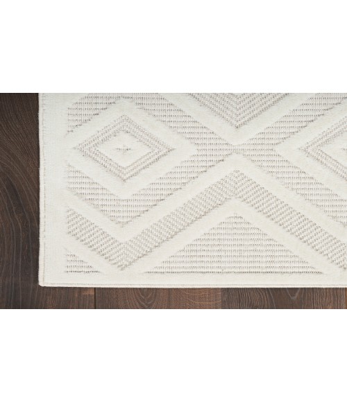 Nourison Versatile Ivory White NRV01 2 ft. X 6 ft. Rectangle Rug