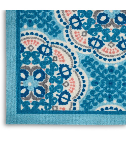 Nourison SUN N' SHADE Area Rug Waverly Sun N' Shade Area Rug SND90-Blue