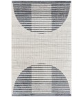 Nourison Astra Machine Washable Area Rug ASW03 Ivory Blue